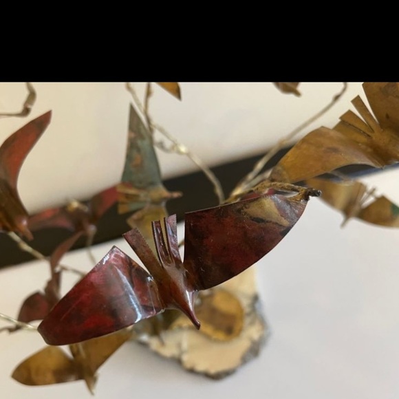 Vintage Brutalist Metal Bird Sculpture by Cliff Widdowson - Picture 2 of 6